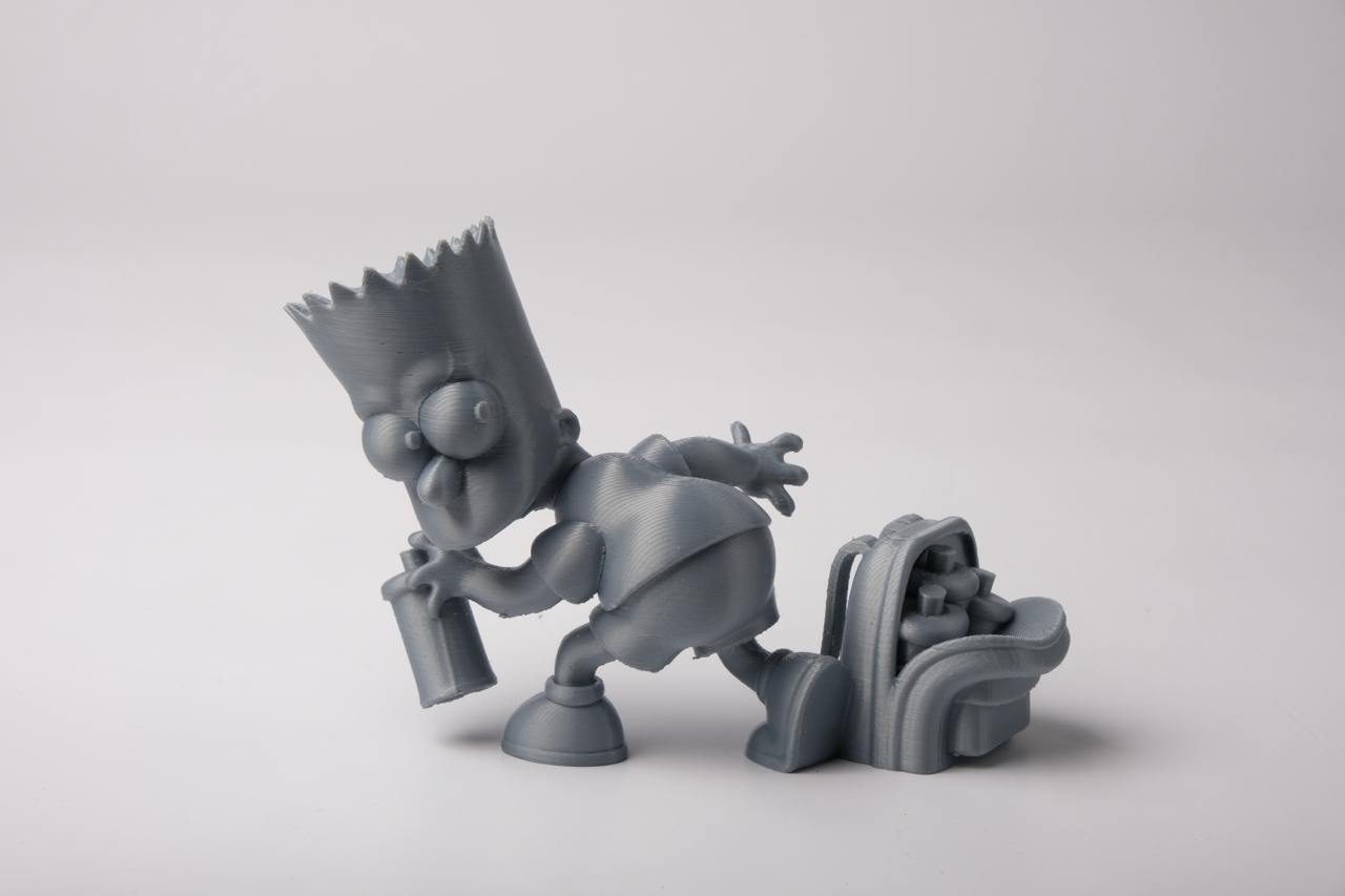 #468 Bart Simpson Figurine - Graffiti Edition — vue 1