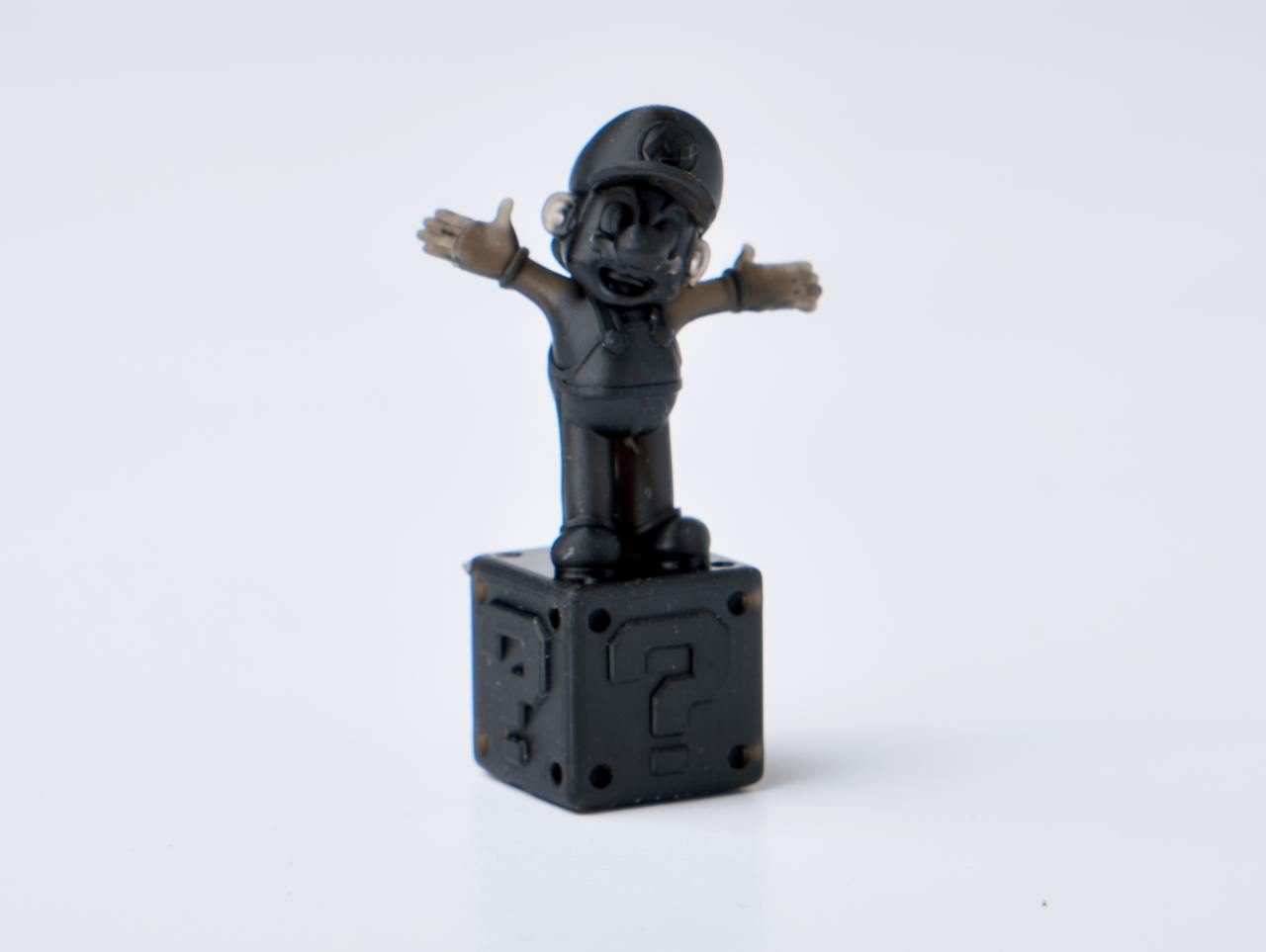 #469 Mario - Super Plumber Hero 3D Printed Collectible — vue 1
