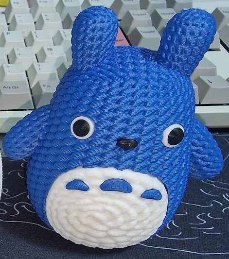 #481 Crochet Style Medium Totoro — vue 7