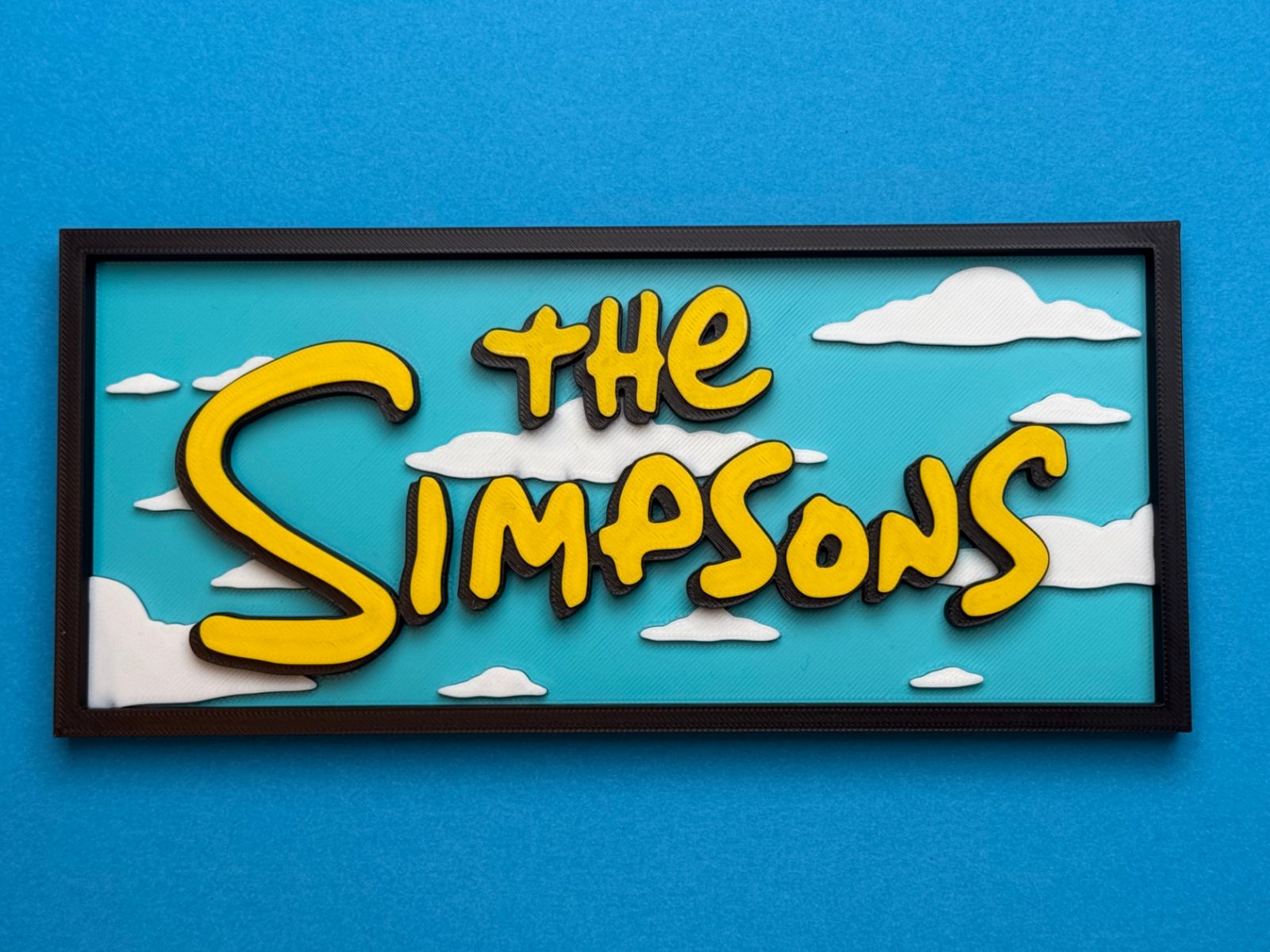 #482 The Simpsons Logo with emboss letters — vue 2