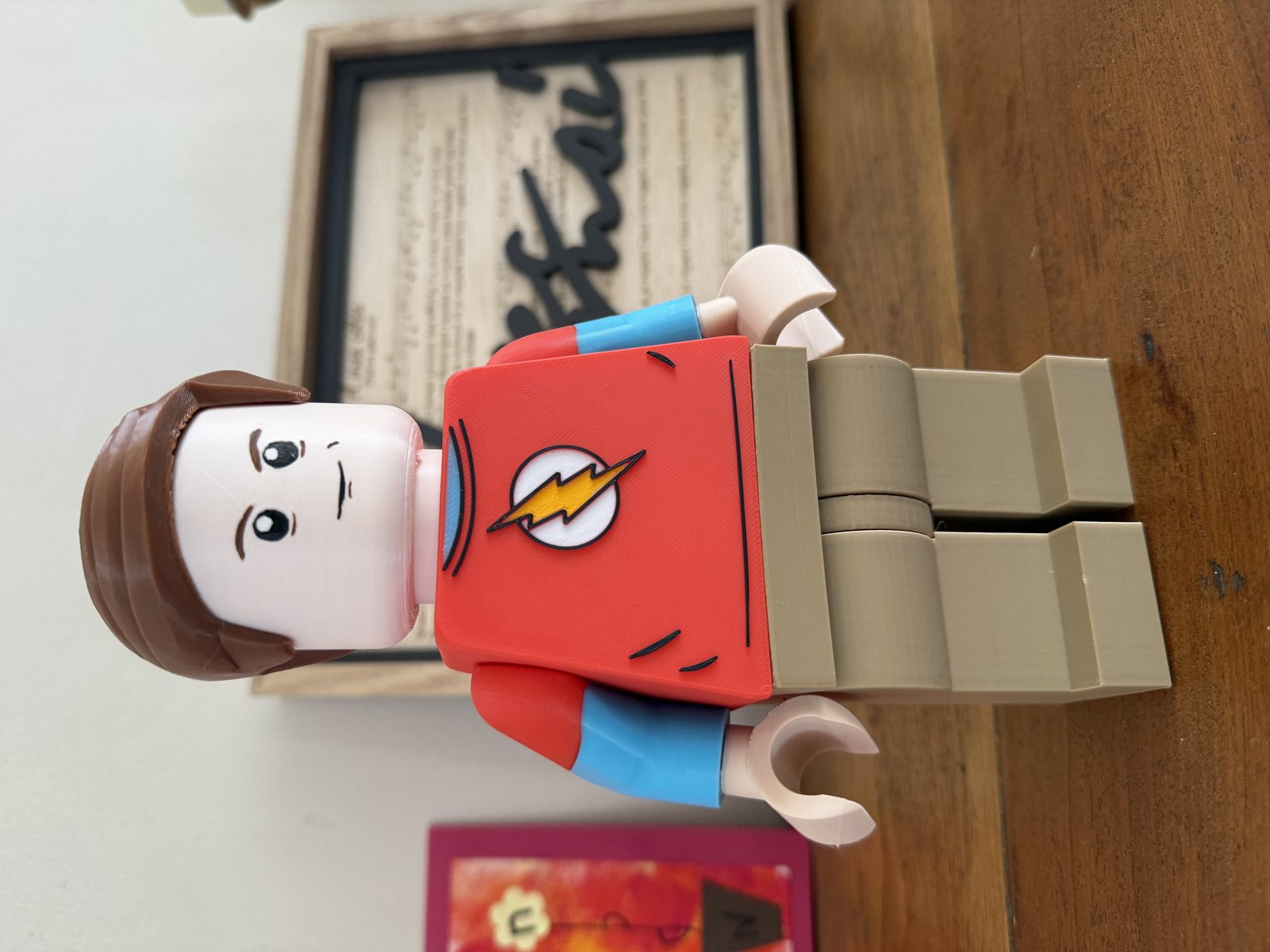#485 Sheldon Cooper Big bang Theory Brick XXL — vue 3