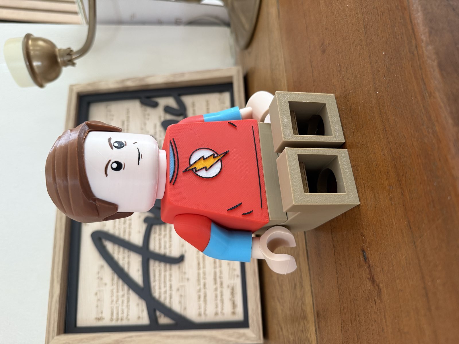 #485 Sheldon Cooper Big bang Theory Brick XXL — vue 4