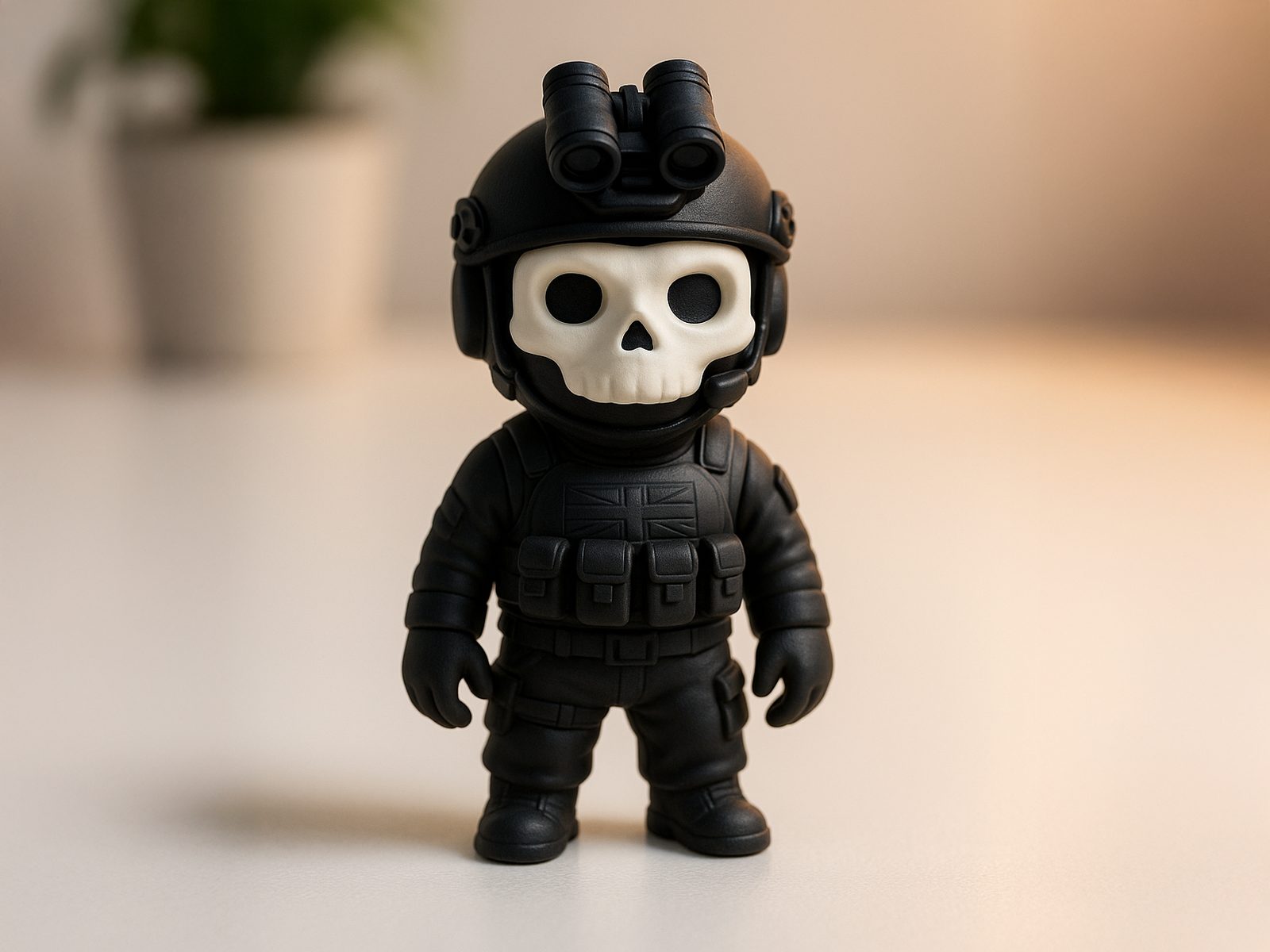 #486 Ghost – Gamer Mini Figure — vue 2