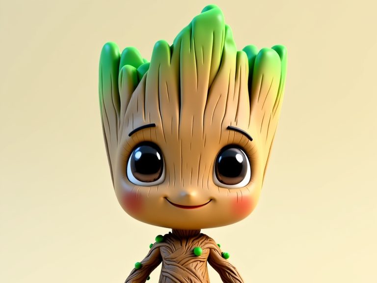 #487 Baby Groot — vue 2