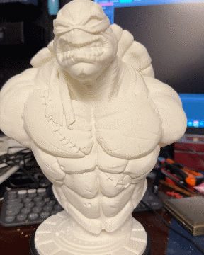 #487 TMNT bust (fan art) — vue 2