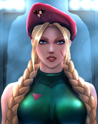 #490 Street Fighter Bust Cammy — vue 2