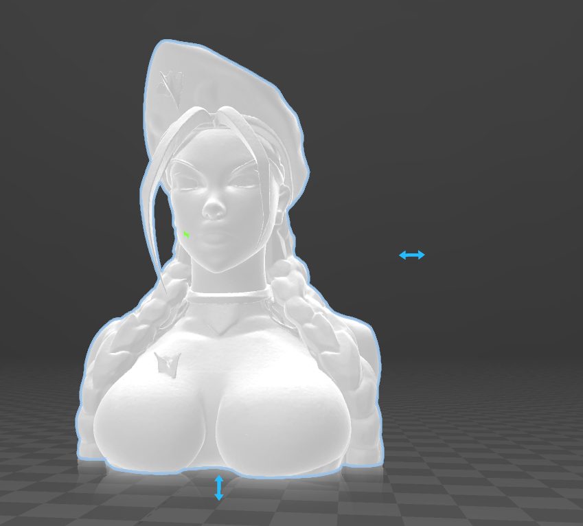 #490 Street Fighter Bust Cammy — vue 3