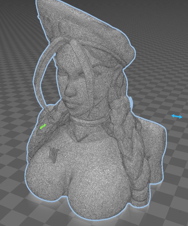 #490 Street Fighter Bust Cammy — vue 4