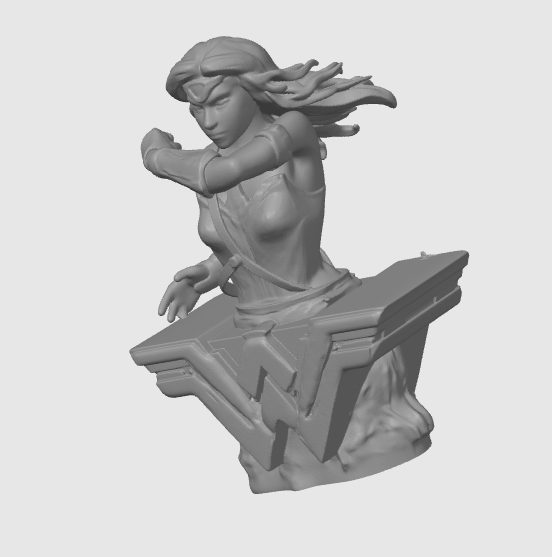 #496 Bust Wonder Woman — vue 2