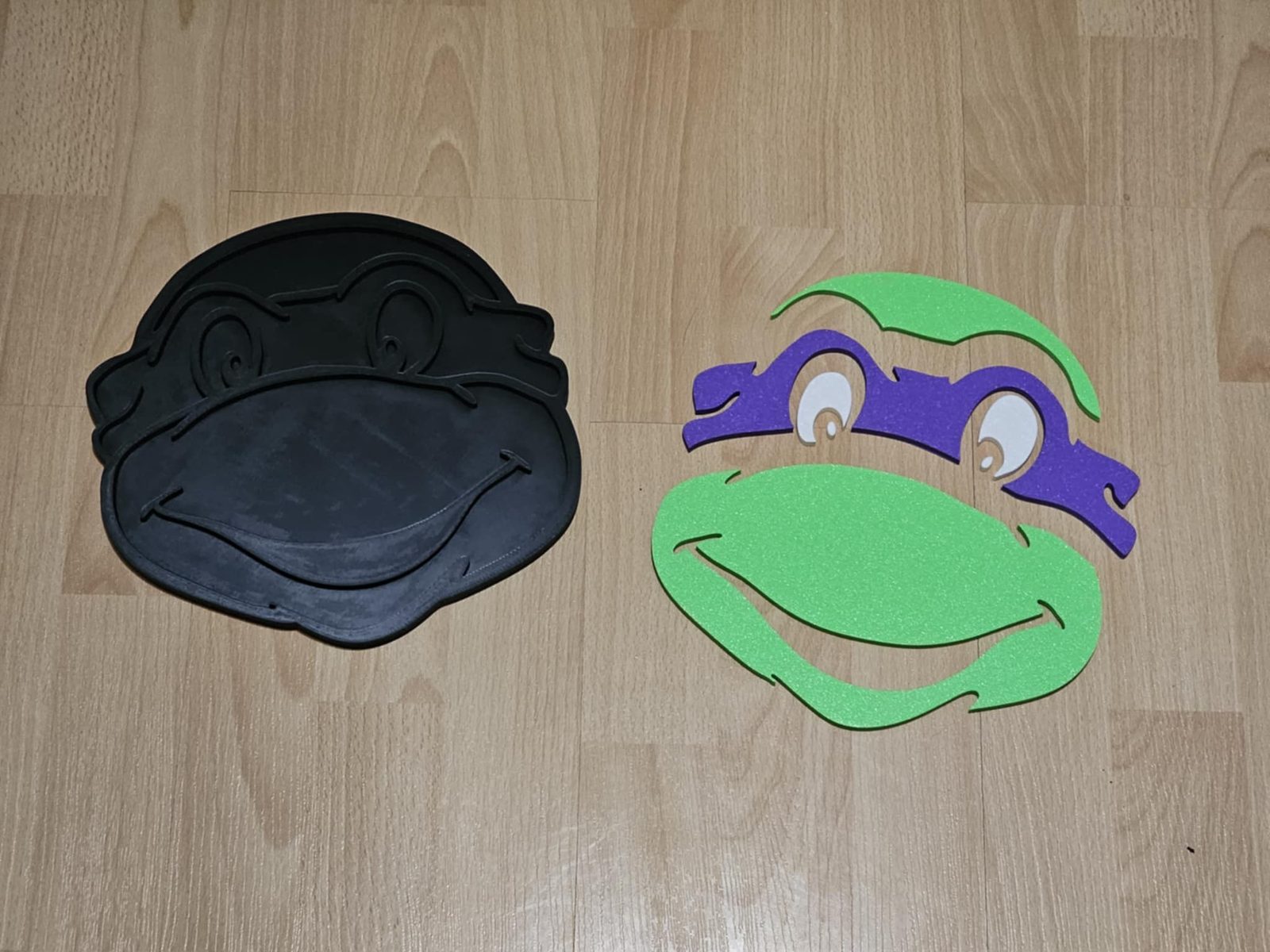 #497 TMNT Head - Wallpiece — vue 4