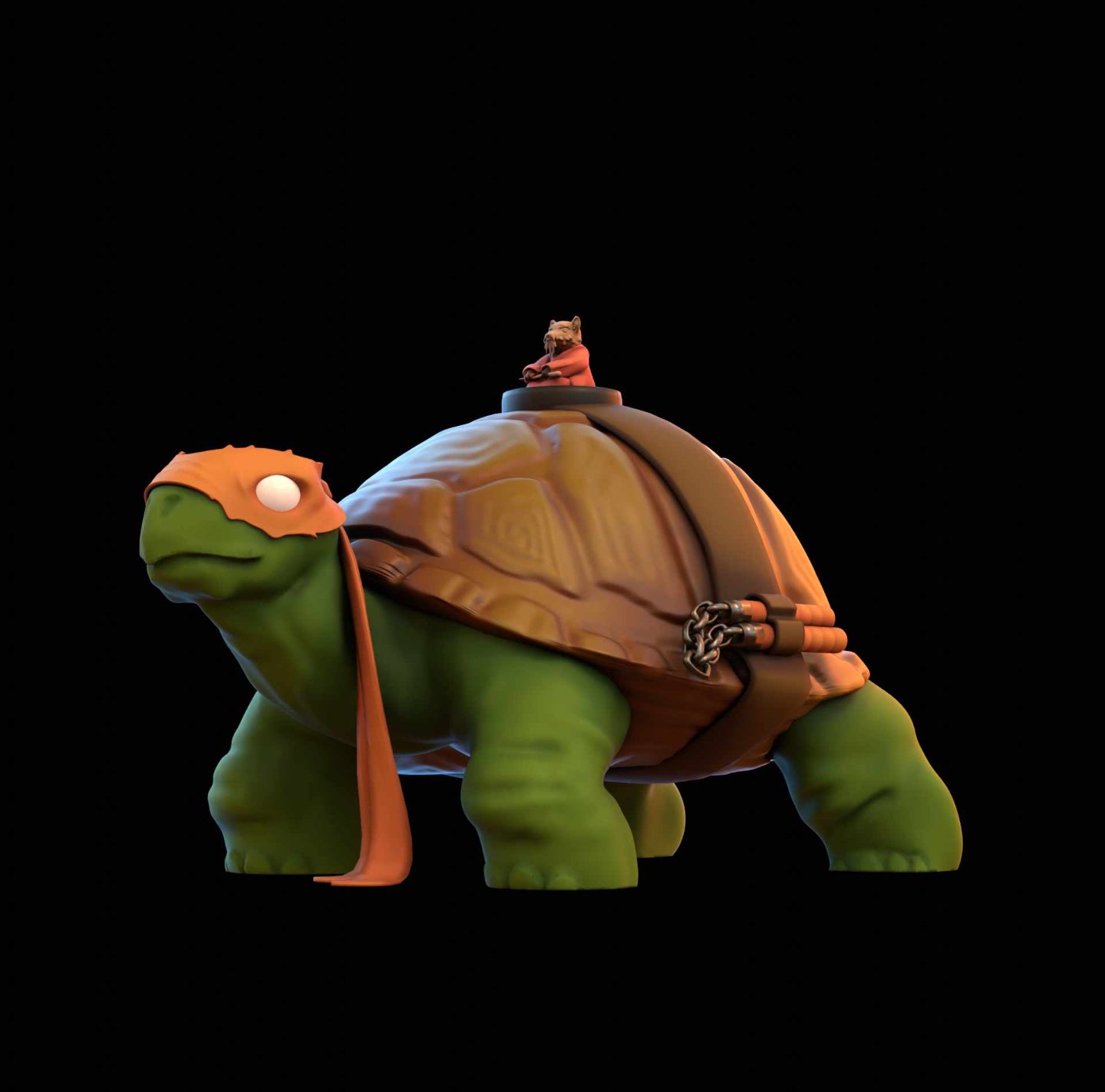 #500 Michelangelo ninja turtles — vue 1