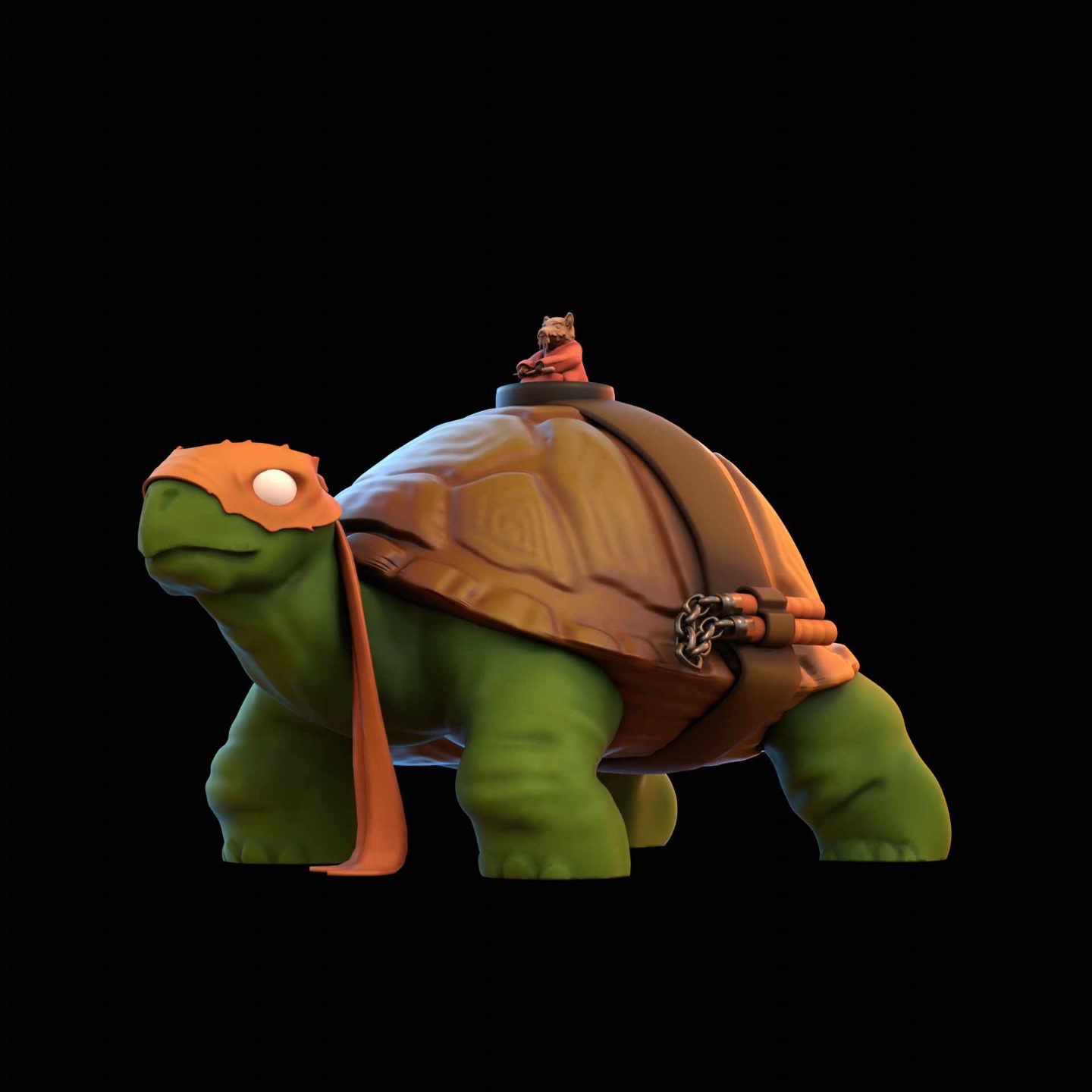 #500 Michelangelo ninja turtles — vue 2