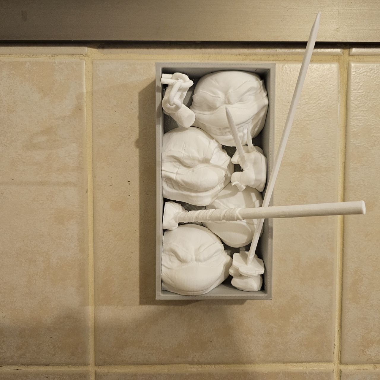 #501 TMNT Book Nook and Wall Mount — vue 3