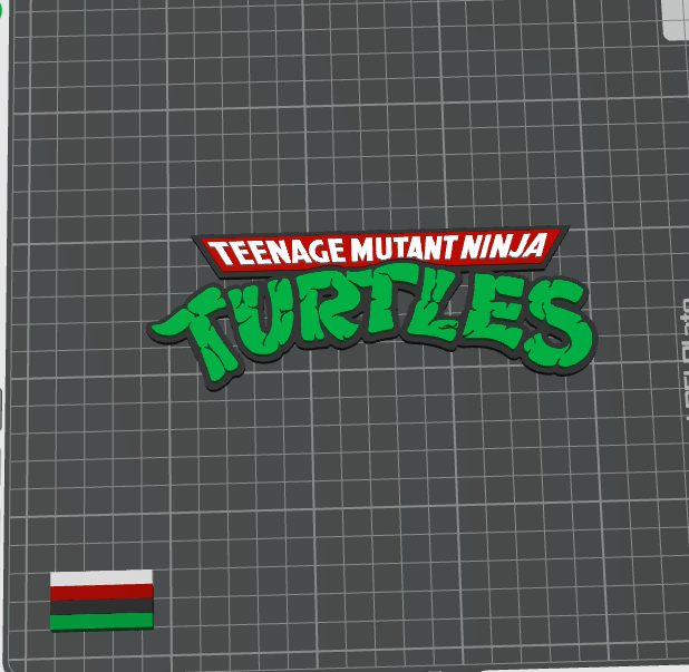 #503 Teenage Mutant Ninja Turtles TMNT Logo — vue 2