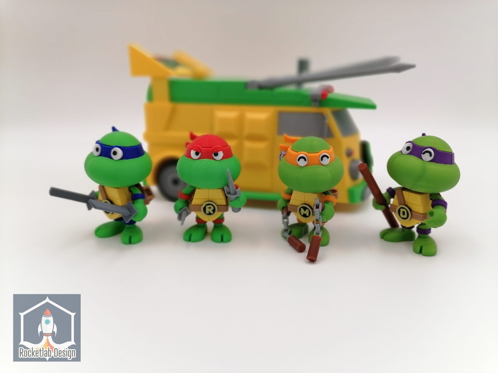 #505 TMNT Ninja Turtles Cute Minifigures — vue 11