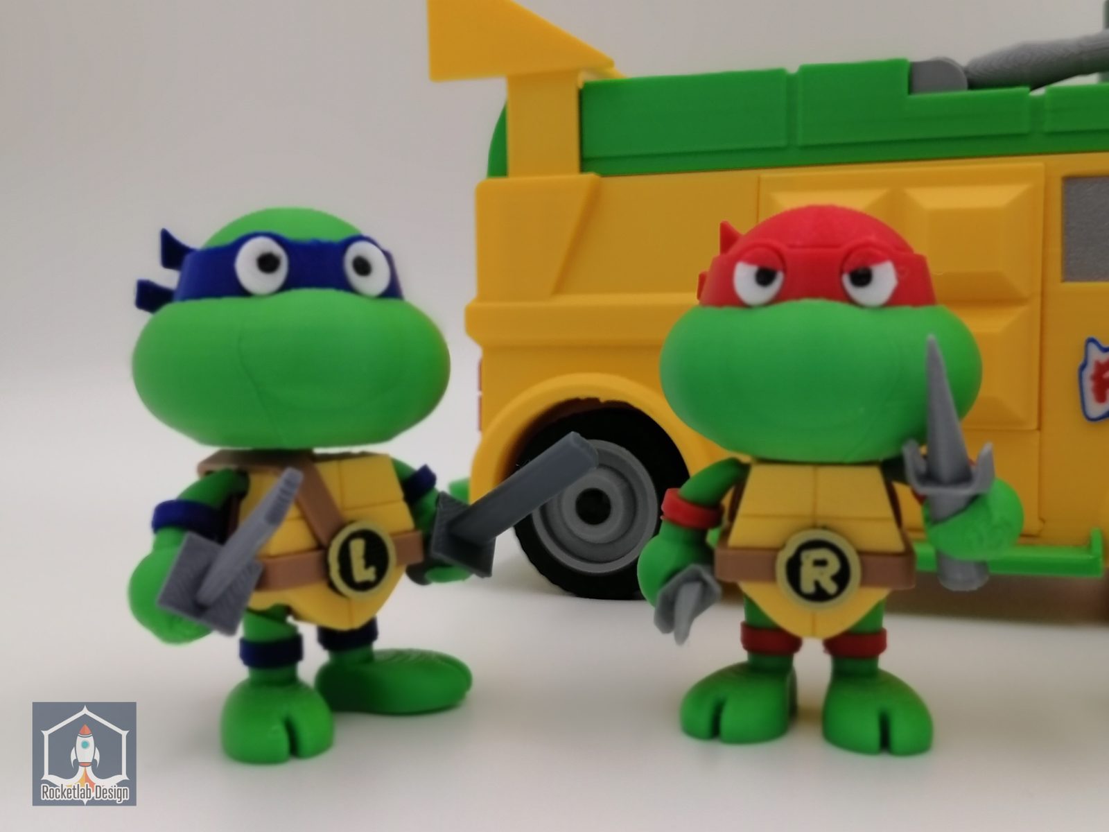 #505 TMNT Ninja Turtles Cute Minifigures — vue 13