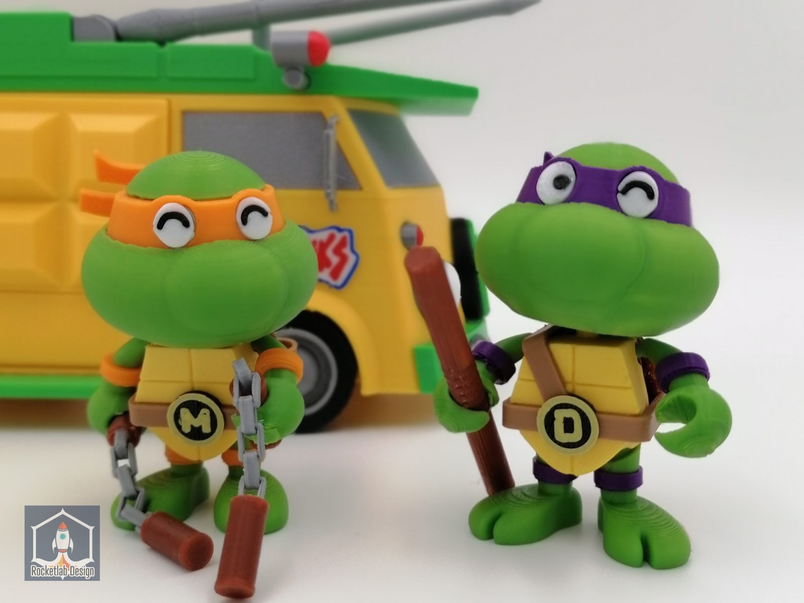 #505 TMNT Ninja Turtles Cute Minifigures — vue 14