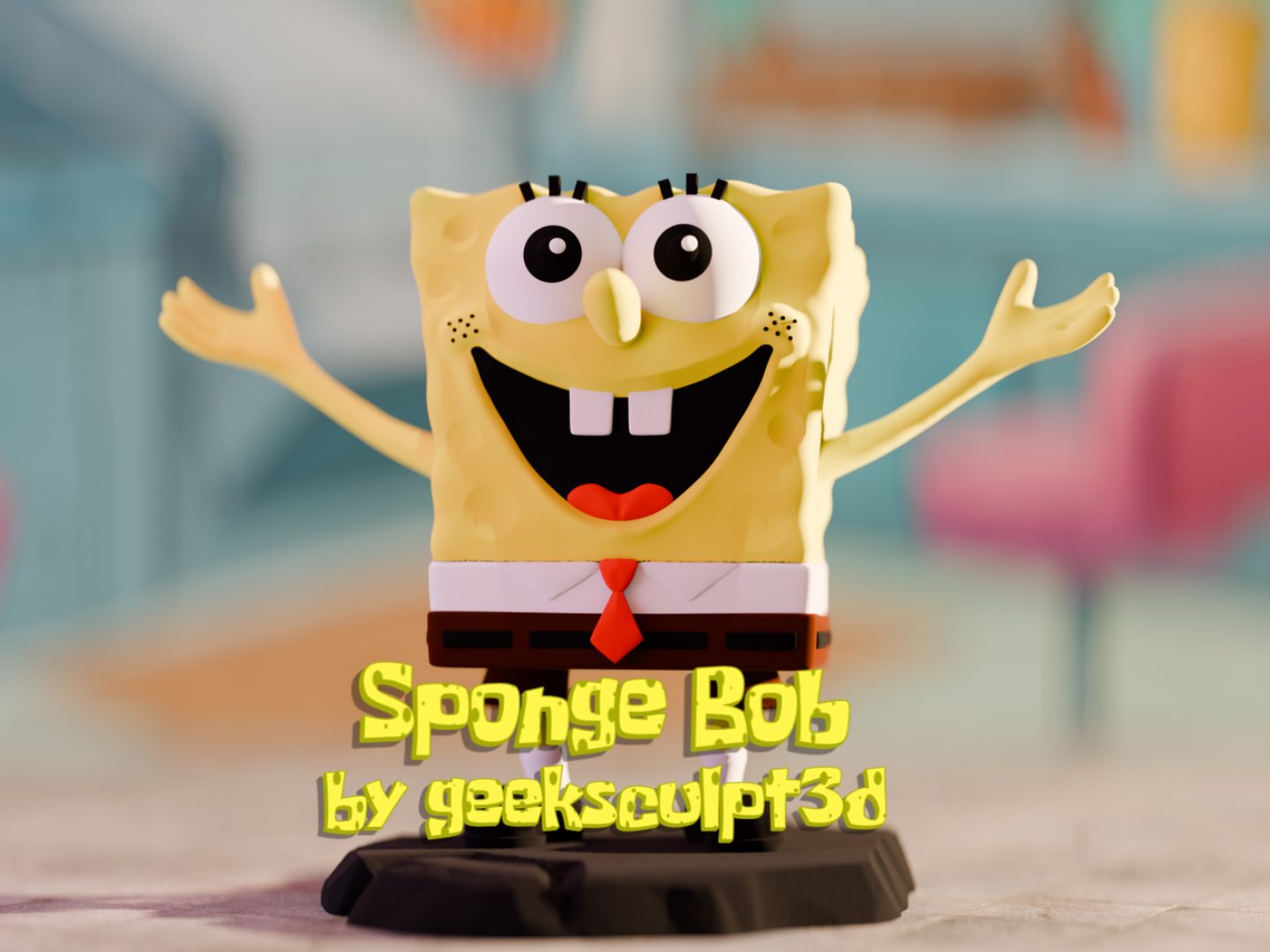 #509 SpongeBob SquarePants Collectible Figurine — vue 2
