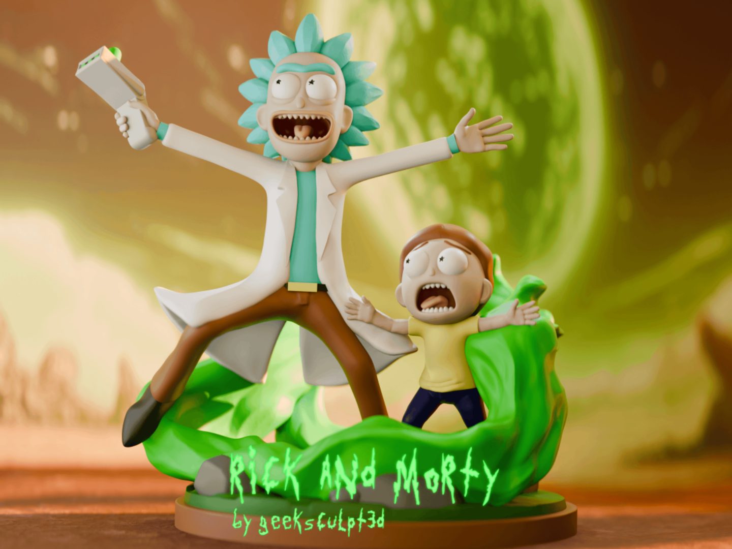 #517 Collectible Rick and Morty Figurine — vue 2