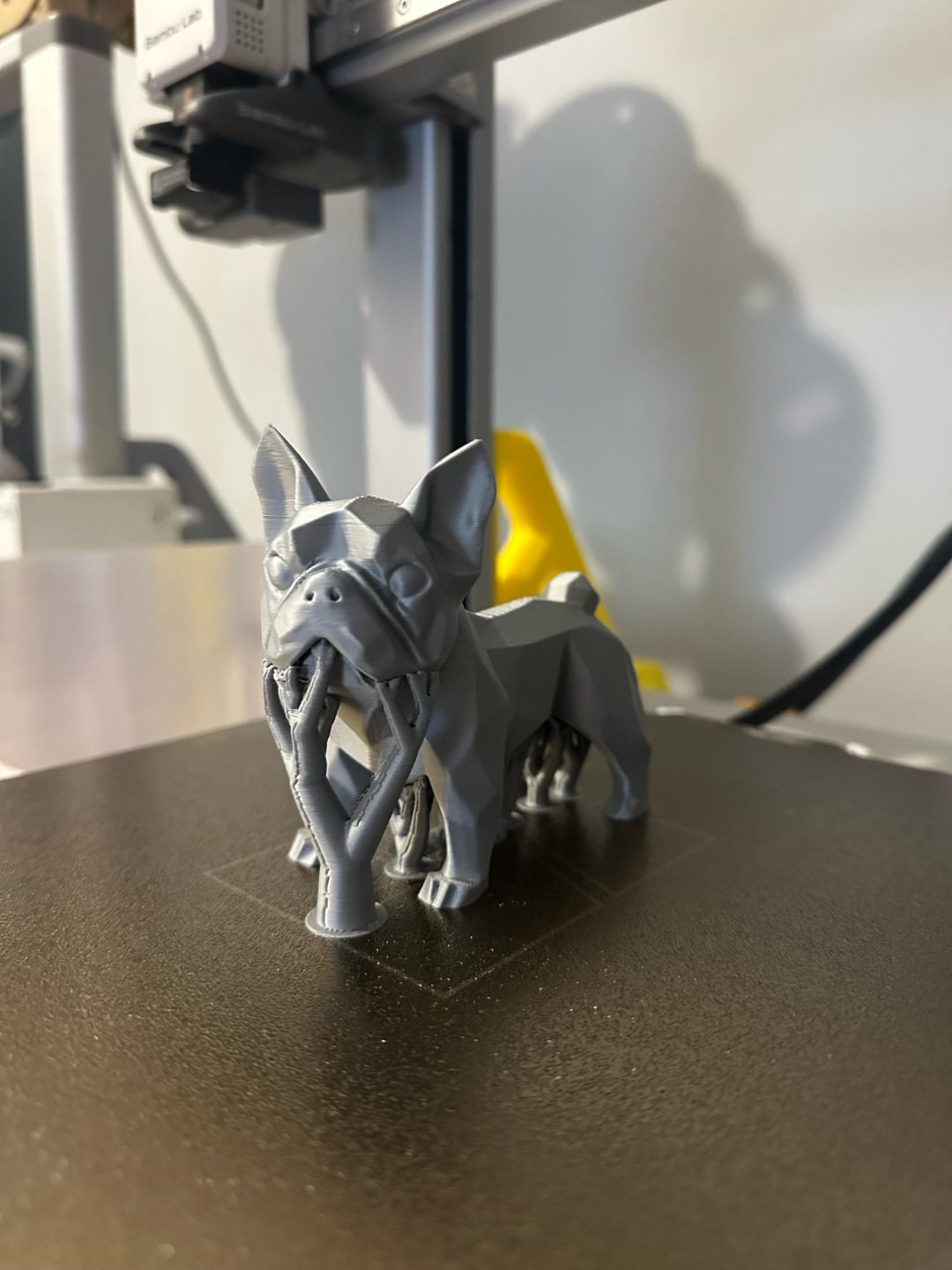 #522 French Bulldog Statue — vue 1