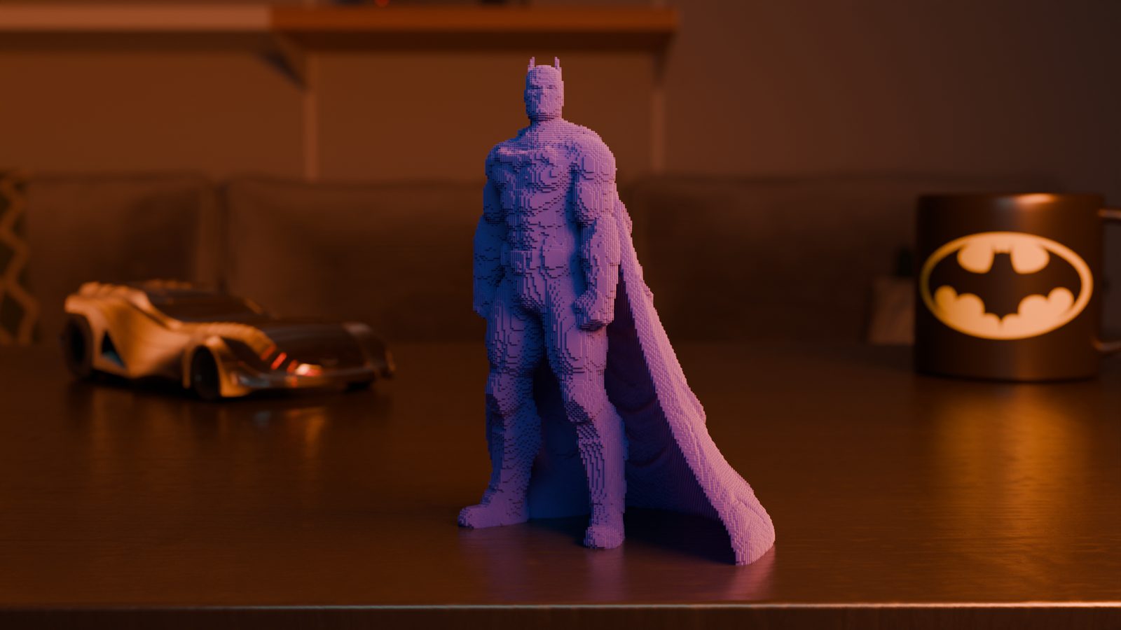 #529 Pixel Style 8bit Batman DC Universe — vue 4