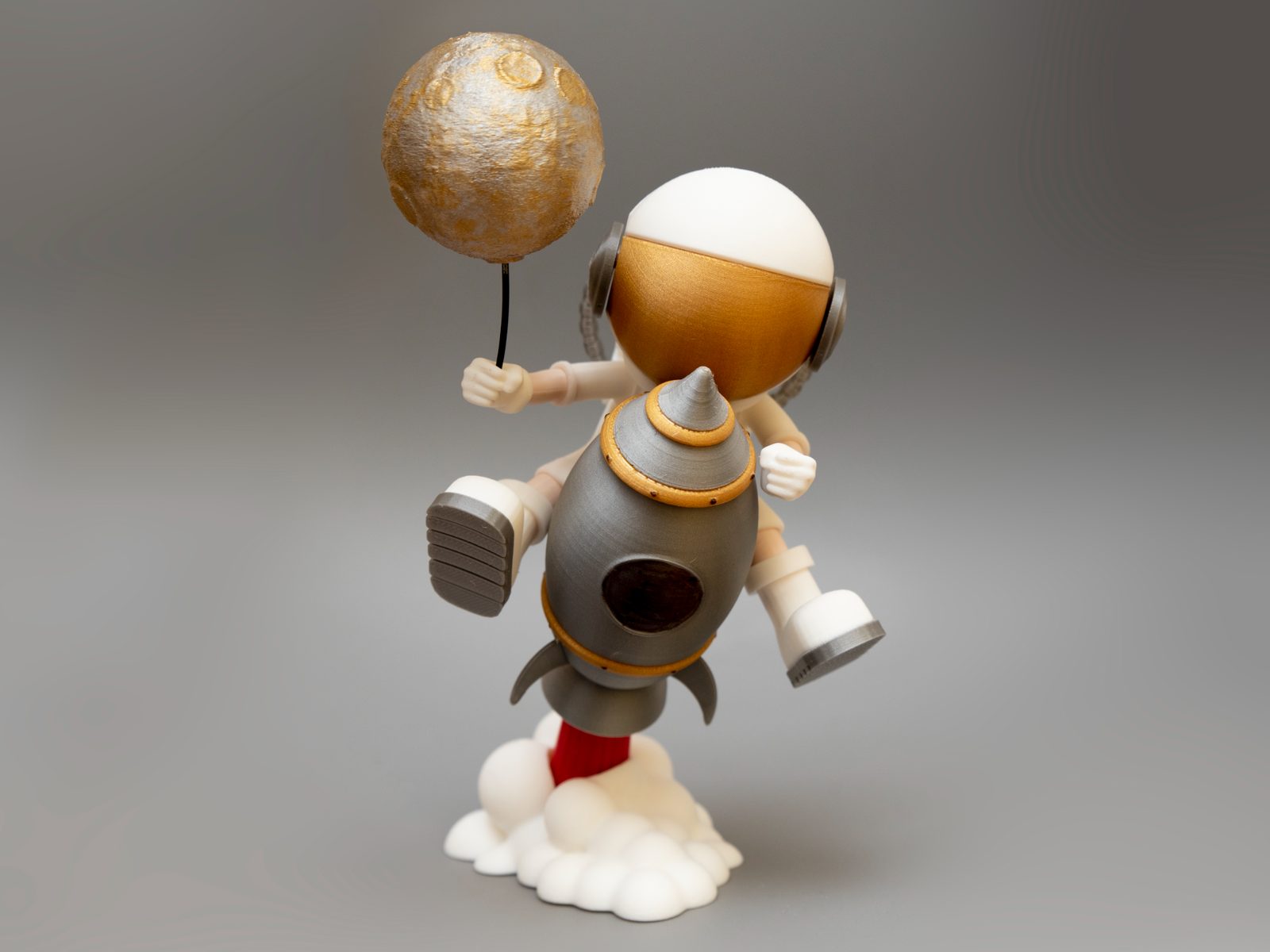 #543 Cute Space Explorer - Little astronaut — vue 4