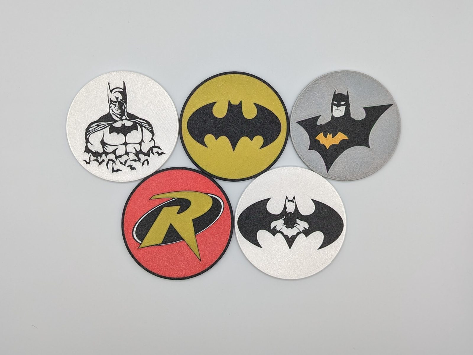 #557 Batman & Robin Coaster Set — vue 1