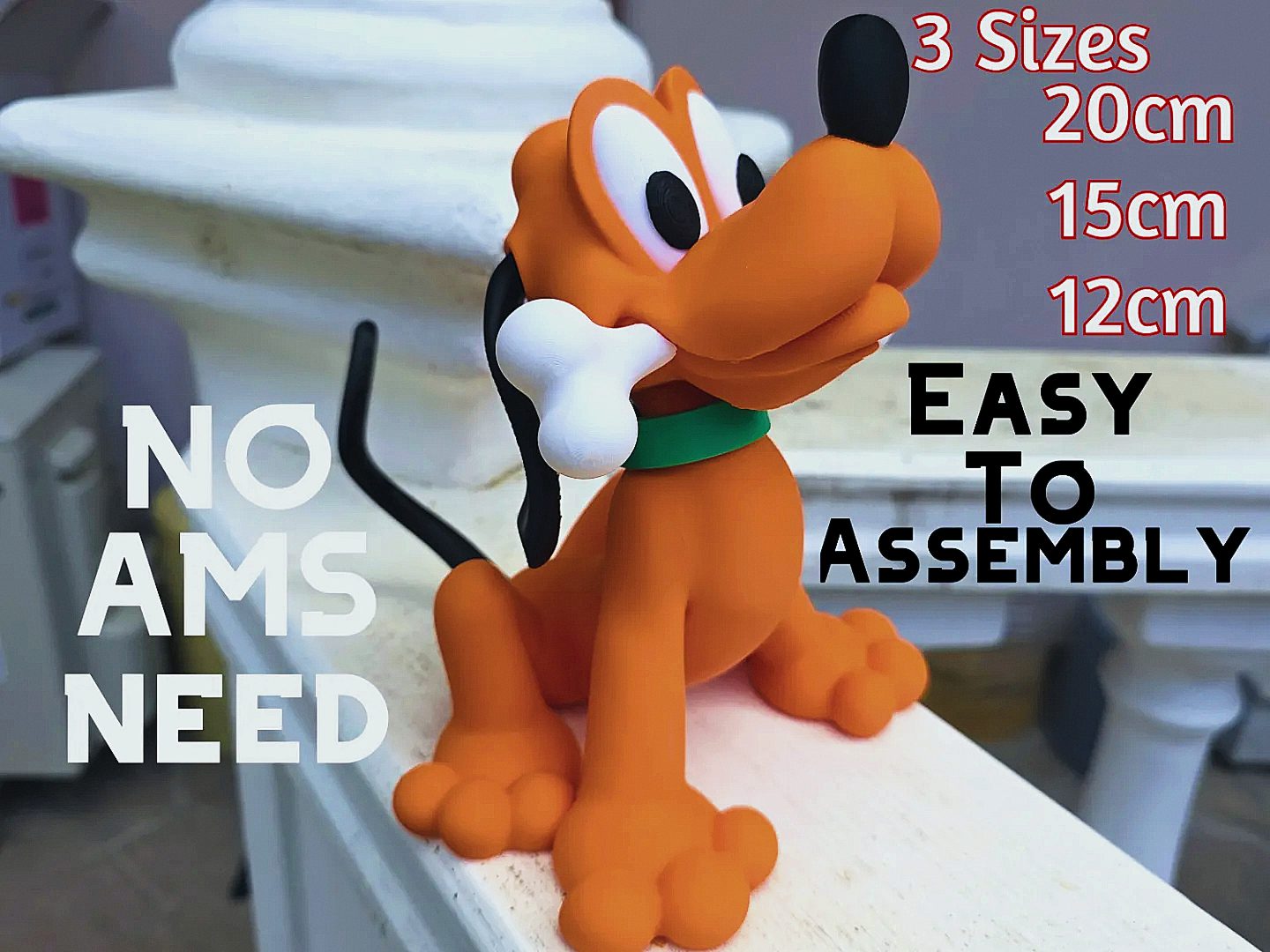 #560 Disney's Pluto Dog - - Easy to assembly — vue 4