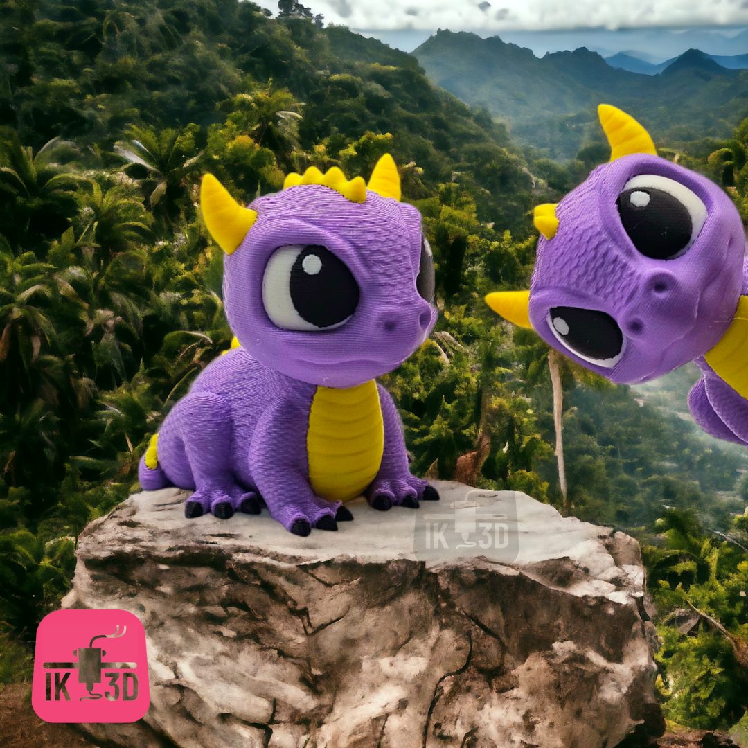 #564 Adorable Baby Dragon No Supports — vue 13