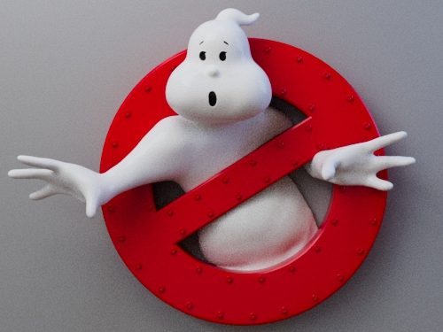 #575 Amazing Ghostbusters LOGO - Wall hanging — vue 5