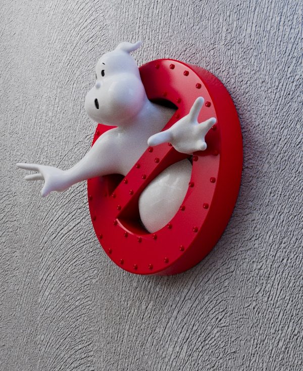 #575 Amazing Ghostbusters LOGO - Wall hanging — vue 6