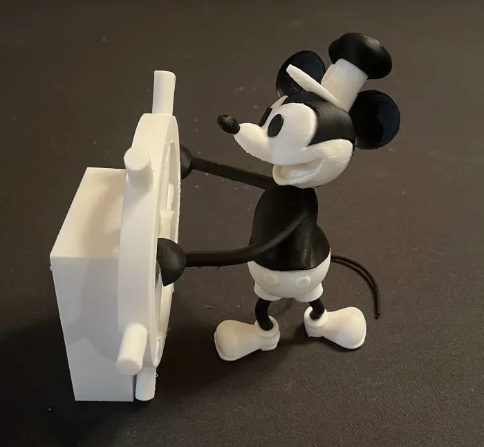 #593 Steamboat Willie — vue 1