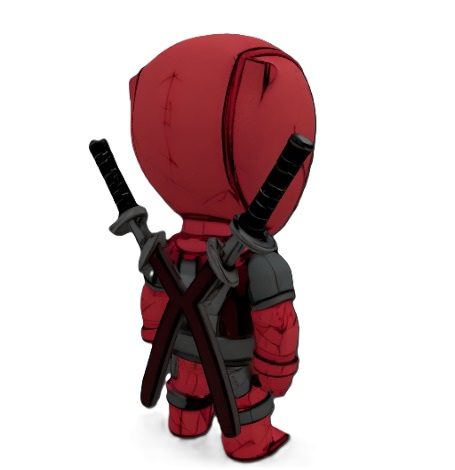 #604 Mini Dead Pool Fun Figure — vue 9