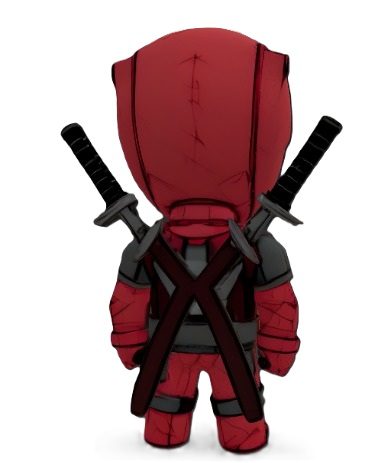 #604 Mini Dead Pool Fun Figure — vue 12