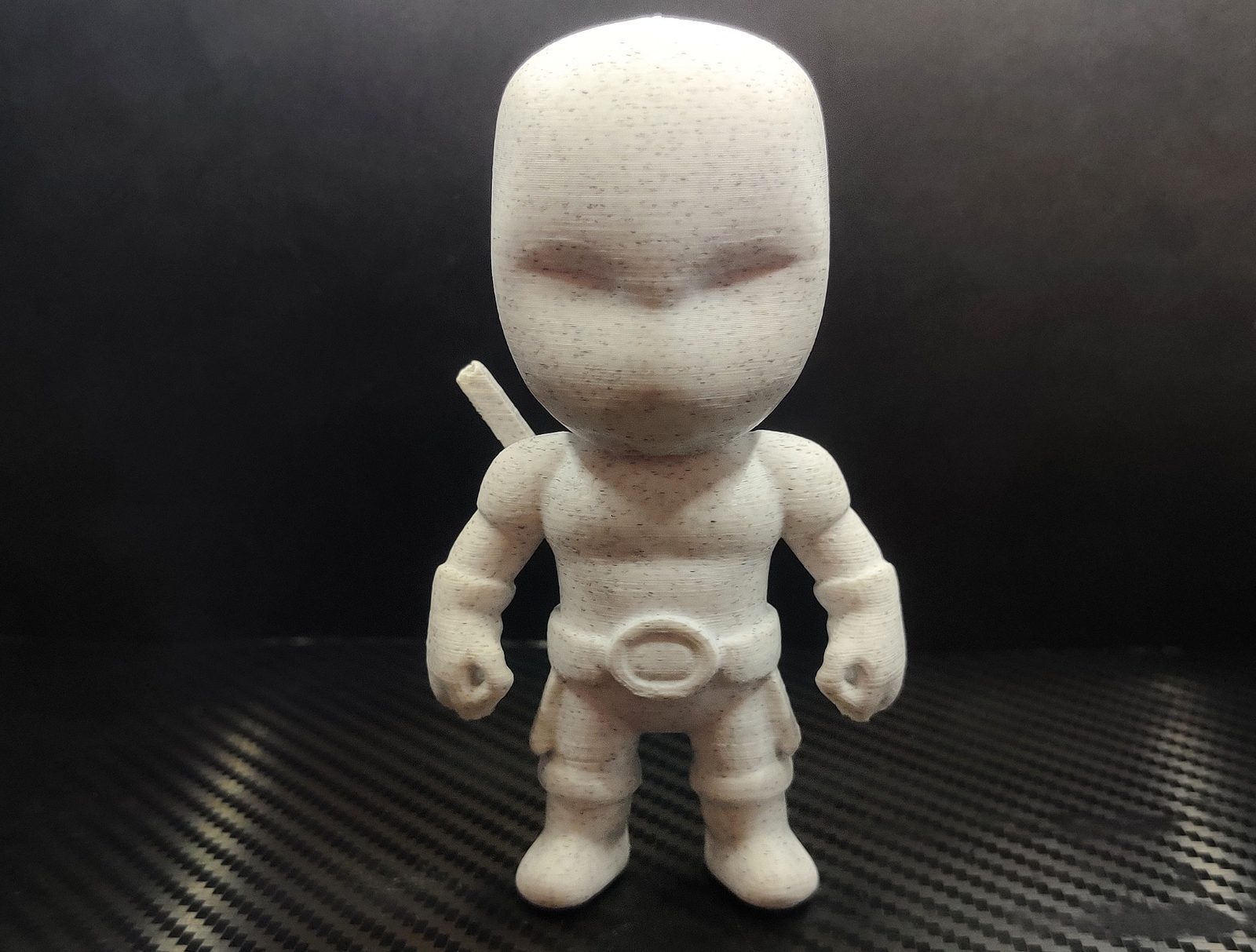 #608 Cute Deadpool Statue - Big Head — vue 1