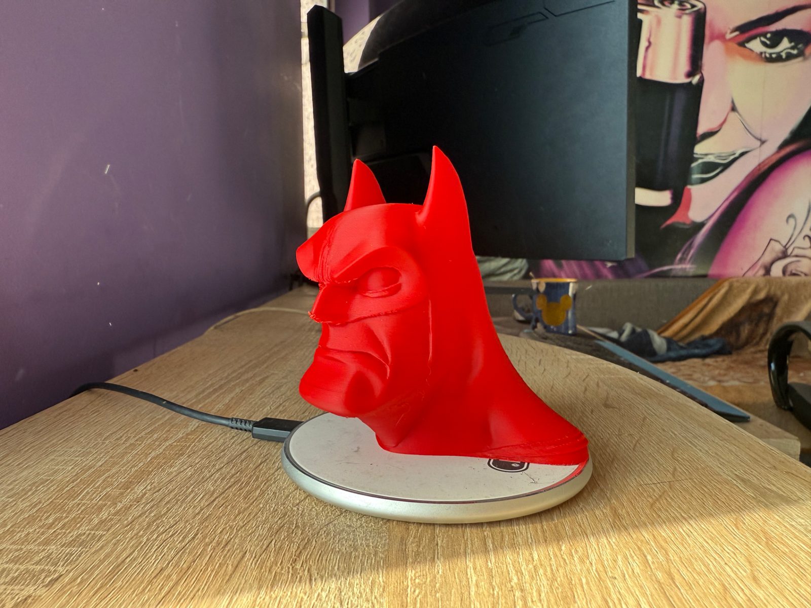 #620 Heavy metal Batman bust — vue 5