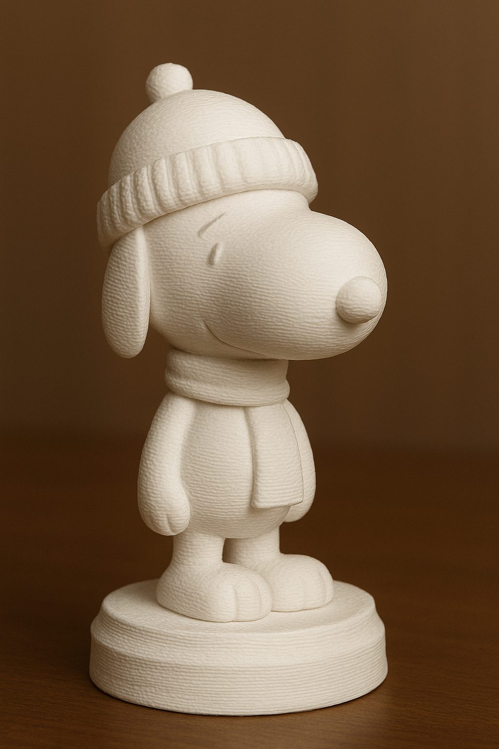 #624 Snoopy with woolen hat - figure — vue 1