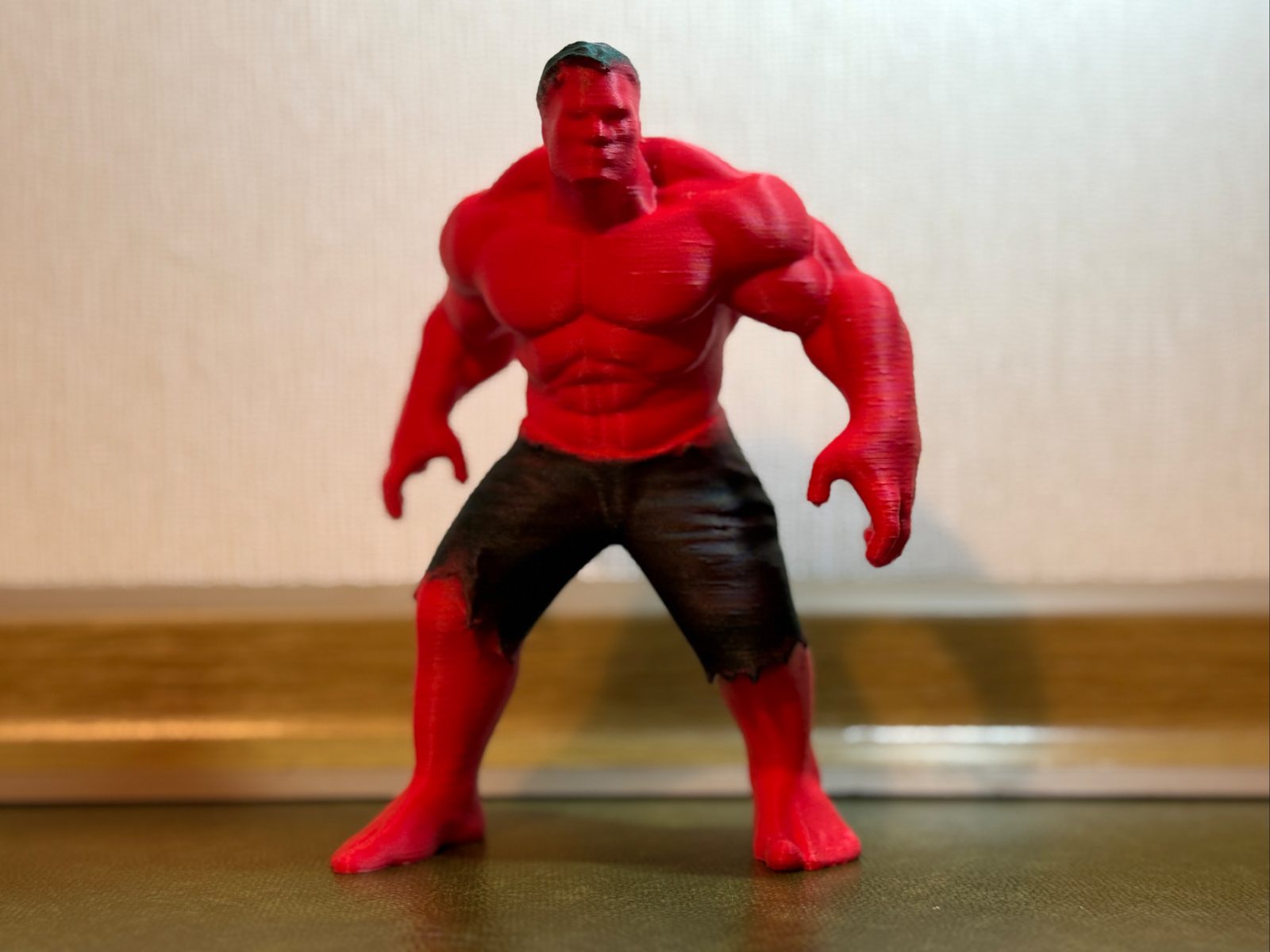 #627 Red Hulk — vue 1