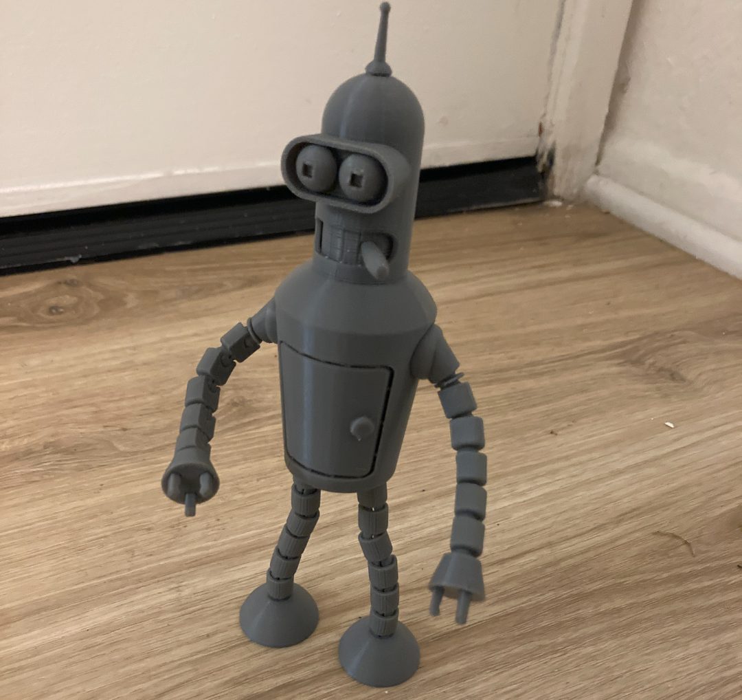 #633 Bender Figurine (Modular, No Glue Required) — vue 2