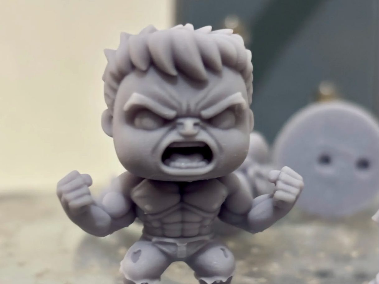 #644 Hulk Chibi Poderoso Mighty Chibi Hulk — vue 1