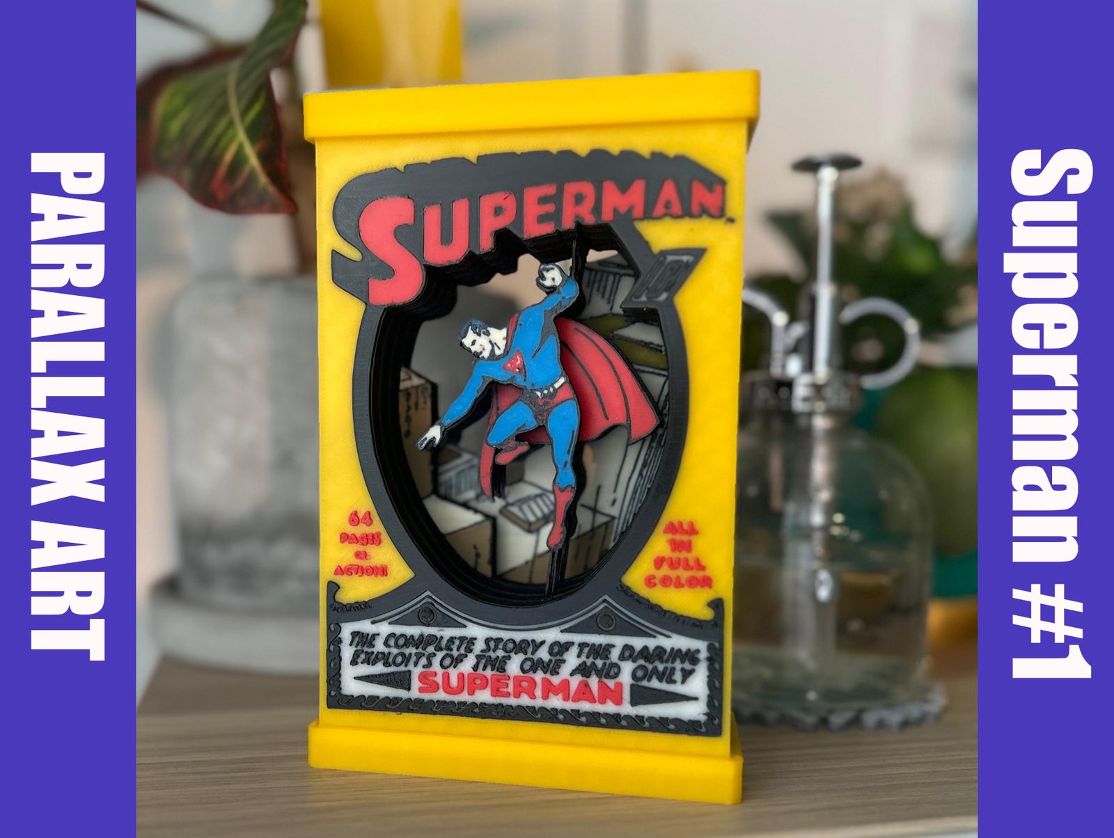 #664 Parallax Art Superman #1 — vue 5