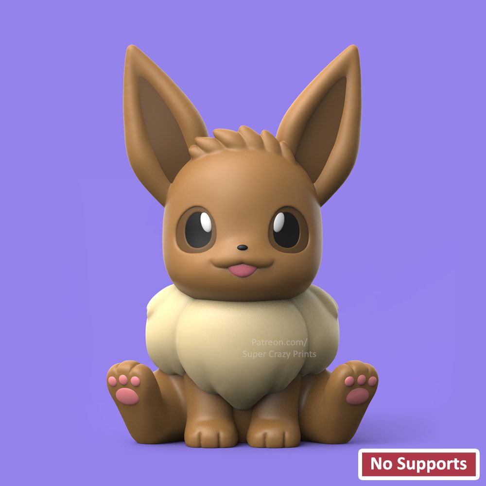#671 Pokemon-Chibi Eevee (NO SUPPORT) — vue 8