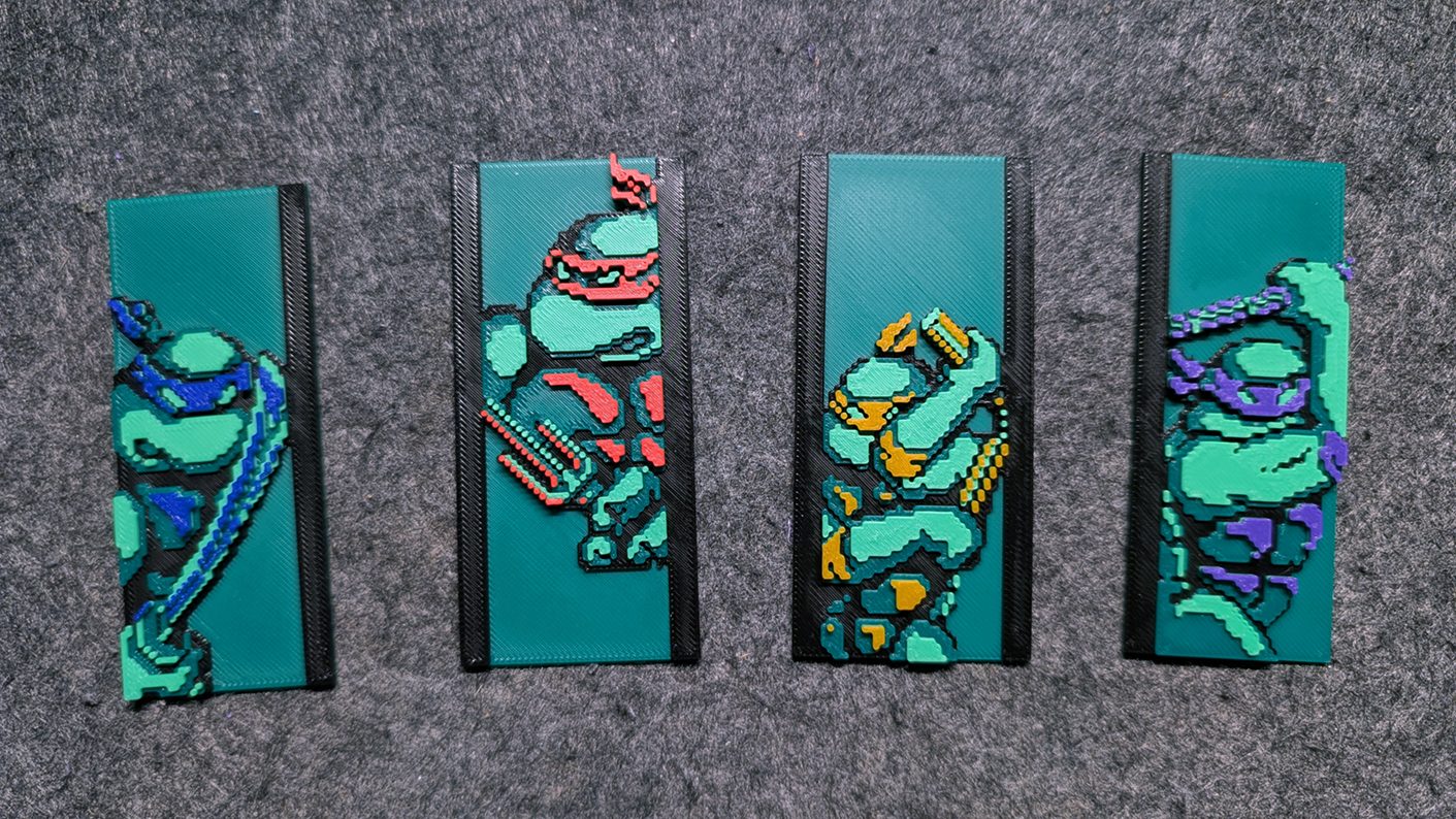 #683 Teenage Mutant Ninja Turtles Wall Art — vue 5
