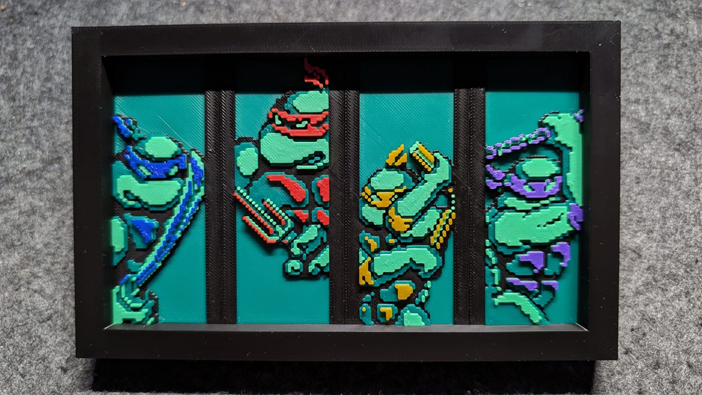 #683 Teenage Mutant Ninja Turtles Wall Art — vue 6