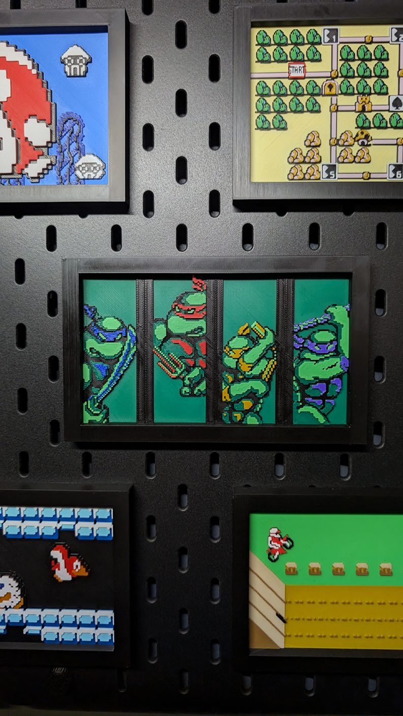 #683 Teenage Mutant Ninja Turtles Wall Art — vue 7