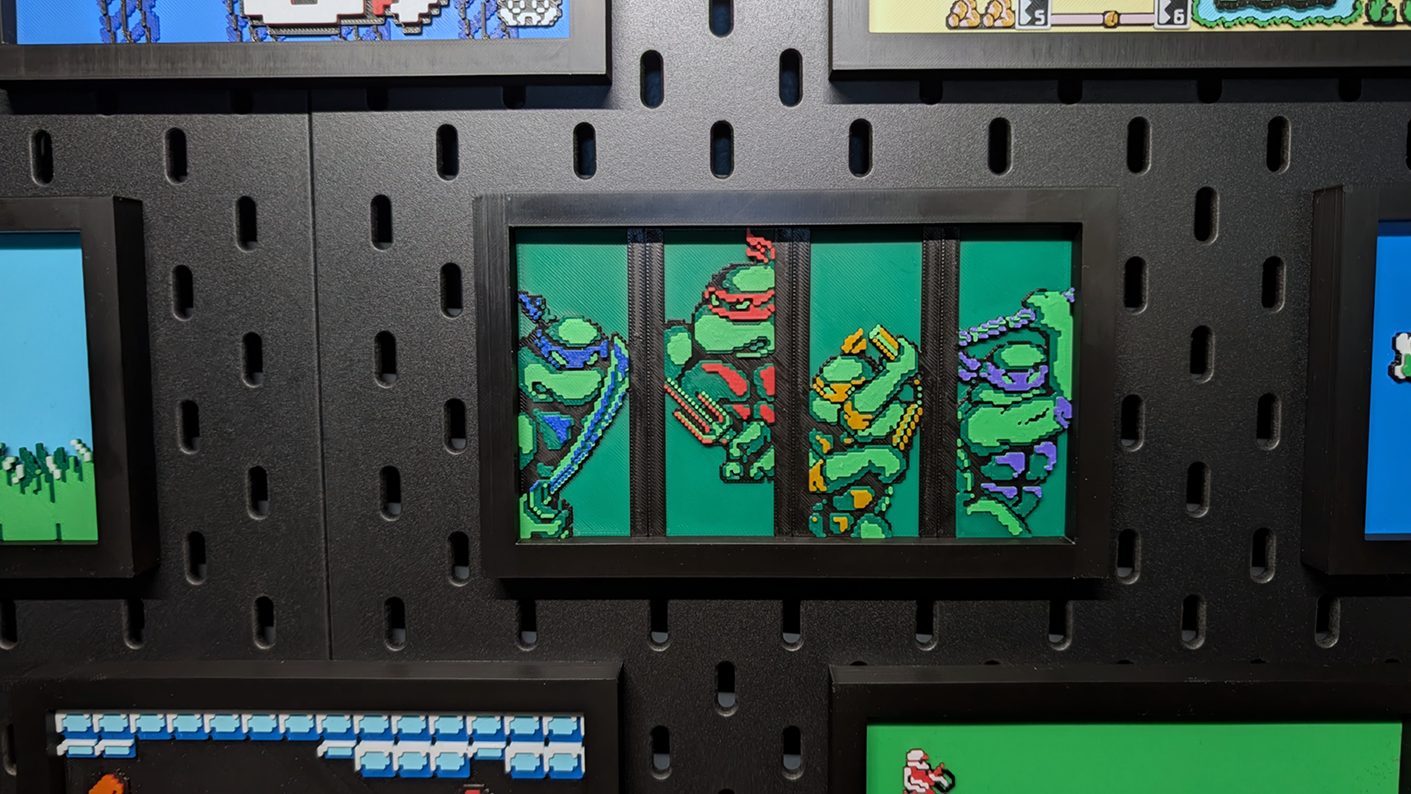 #683 Teenage Mutant Ninja Turtles Wall Art — vue 8