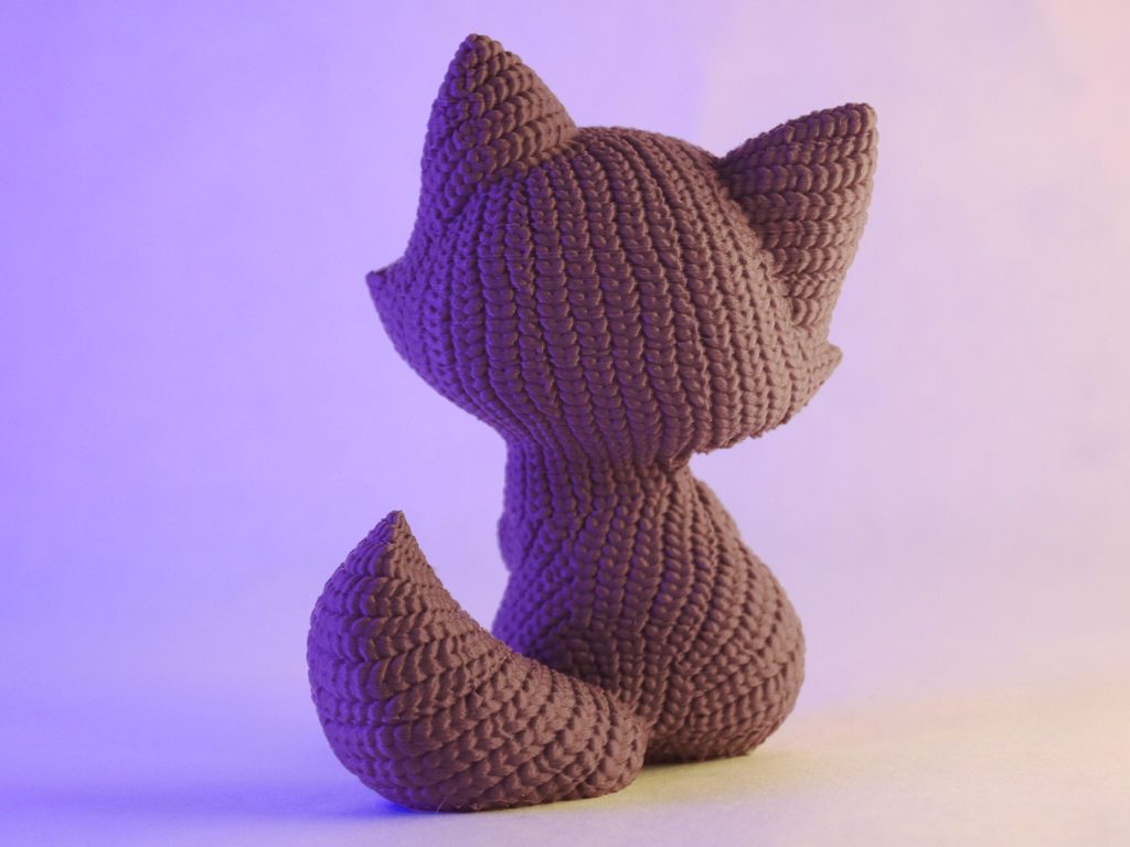 #685 Knitted Cute Fox — vue 9