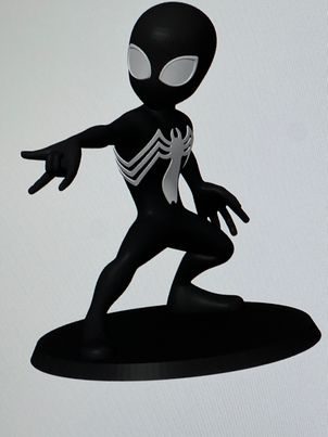 #691 Spiderman Black Suit — vue 1
