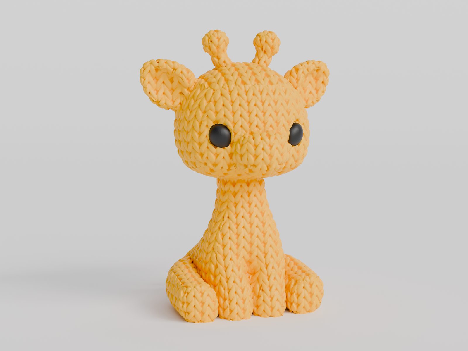 #705 Knitted Giraffe — vue 9