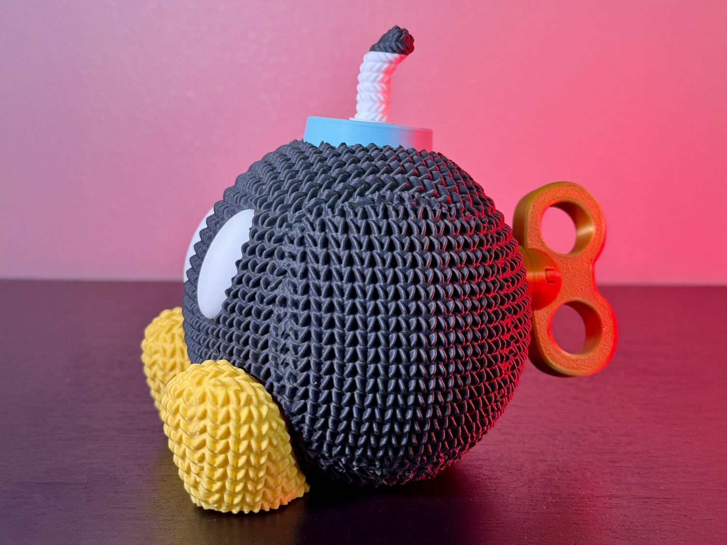 #724 Cute Knitted Super Mario Bob-omb — vue 7